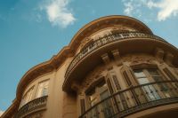 Kaboompics - Curved Historic Facade in Malaga