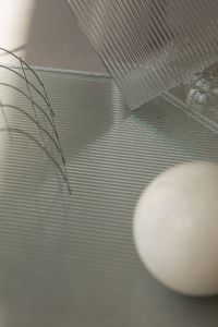 Kaboompics - Minimalist Neutral Geometric Background with White Sphere