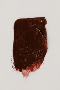 Kaboompics - Dark Brown Lipstick Swatch