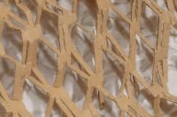 Kaboompics - Abstract Brown Folded Paper Cutout Pattern