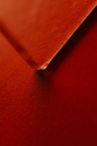 Kaboompics - Geometric Red Paper Minimal Phone Wallpaper