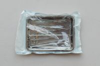 Kaboompics - Sealed Sterile Dental Instrument Tray Ready for Procedure