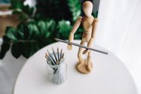 Kaboompics - Collection of Artist mannequin in various poses