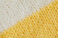Kaboompics - Yellow and White Knit Texture