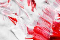 Kaboompics - Pale Pink and White Brushstroke Texture for Minimal Beauty and Stationery Design