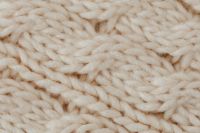 Kaboompics - Beige Ribbed Knit Texture