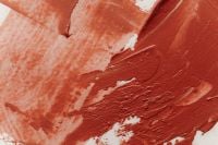 Kaboompics - Terracotta Lipstick Texture Close Up