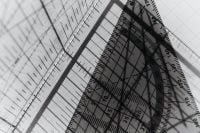 Kaboompics - Layered Transparent Geometry Tools in Monochrome