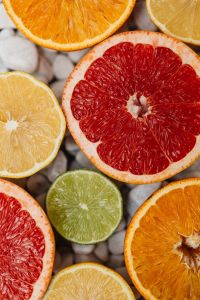 Kaboompics - Sliced Grapefruit, Oranges and Lime Close-Up