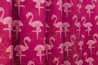Kaboompics - Pink Flamingo Fabric