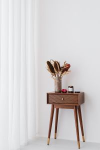 Kaboompics - Candle in a jar - plums - furniture