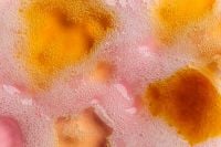 Kaboompics - Pink Foam with Orange Spots