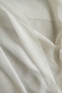 Kaboompics - Close-Up White Sheer Curtain Fabric Texture