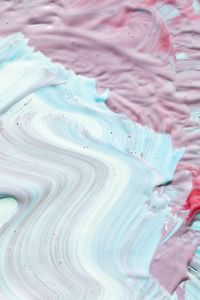 Kaboompics - Blush Pink, Pale Aqua and Lavender Paint Texture for Soft Brand Campaigns