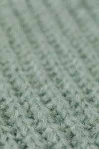 Kaboompics - Mint Fuzzy Knit Texture