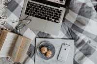 Kaboompics - Everything you need to work from your bed