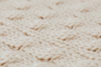 Kaboompics - Cream Knit Texture