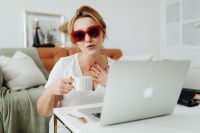 Kaboompics - Remote Work From Home: Woman Using a Laptop for Online Business and Video Calls