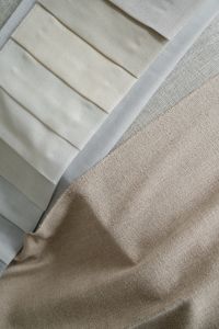 Kaboompics - Close-Up Neutral Fabric Swatches and Material Samples