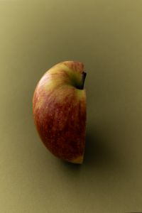 Fruits and Vegetables on Colored Backgrounds