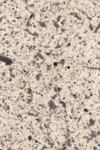 Kaboompics - Handmade Recycled Paper with Natural Fibers and Dark Plant Flecks, Beige Texture Background for Packaging and Branding