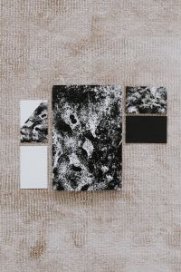 Black & white mockup business brand template
