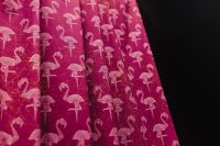 Kaboompics - Pink Flamingo Fabric