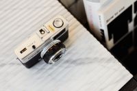 Kaboompics - Old camera on marble