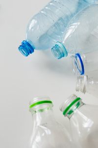 Kaboompics - Plastic Bottles Cropped Around Their Open Necks