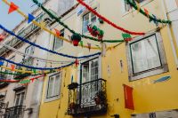 Kaboompics - Streets decorated for the Saint Anthony Feast in Lisbon, Portugal