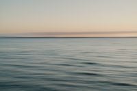 Kaboompics - Minimalist Seascape Background, Calm Blue Water Horizon