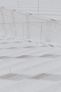 Kaboompics - Modern white building, EDP Headquarters of architect Aires Mateus, Lisbon, Portugal