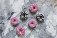 Kaboompics - Colorful donuts