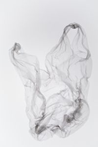 Kaboompics - Transparent Plastic Bag Isolated Minimal Pollution Concept