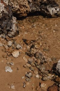 Kaboompics - Pale Limestone Shelf at the Water’s Edge