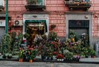 Kaboompics - Colorful Flower Shopfront on a Naples Street