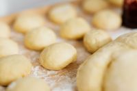 Kaboompics - Close-Up of Plain Paczki Dough Before Filling