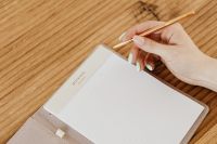 Kaboompics - Close-Up of Hand Writing in Personal Journal