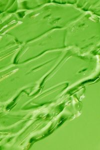 Kaboompics - Bright Green Gel Texture Close-Up