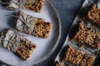 Kaboompics - A Healthy Granola & Peanut Snack Bar
