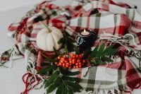 Kaboompics - Cozy Autumn Arrangement With Pumpkins and Berries