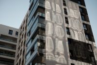 Kaboompics - Modern Residential and Glass Buildings with Reflections