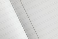Kaboompics - White Lined Paper with Translucent Diagonal Sheet