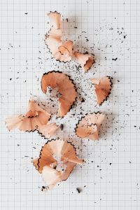 Kaboompics - Coloured Pencil Shavings