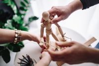 Kaboompics - Collection of Artist mannequin in various poses