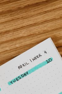 Kaboompics - Close-Up of Hand-Drawn Habit Tracker