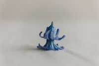 Kaboompics - Blue Hyacinth Blossom Isolated on Linen with Soft Copy Space
