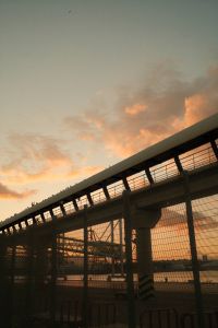Kaboompics - Industrial Waterfront at Malaga Sunset