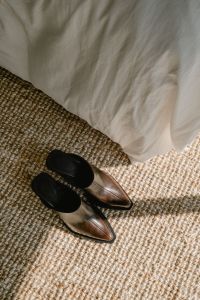 Kaboompics - Brown Leather Loafers in Sunlit Interior