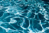 Kaboompics - Wavy water surface in a swimming pool